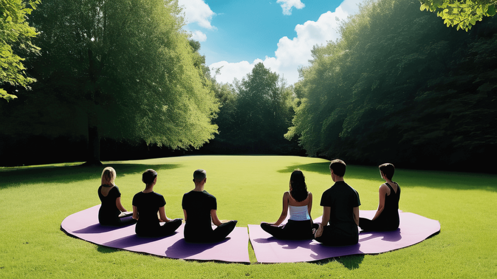 Meditação em grupo